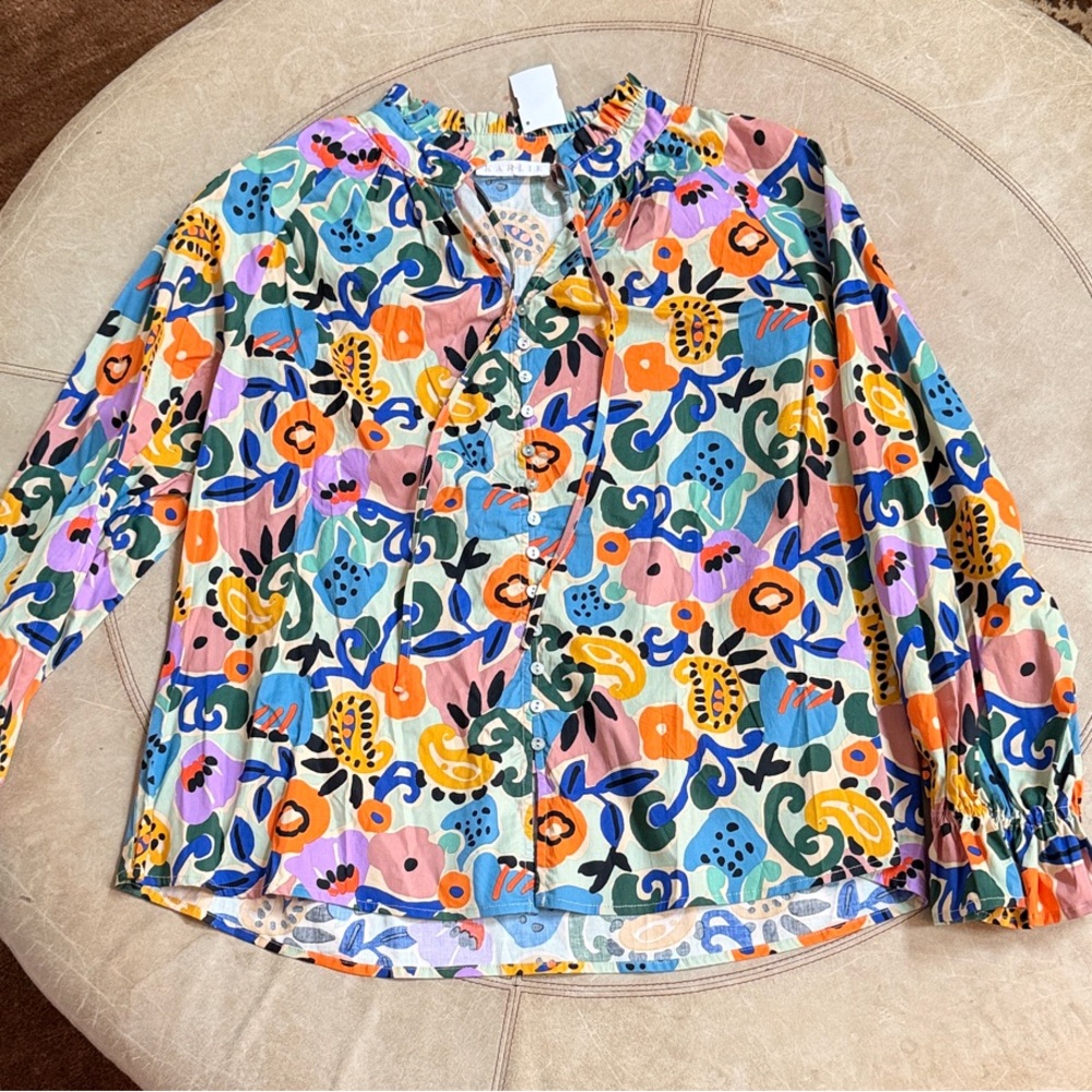 Karlie Multicolor Patterned Top